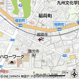 長崎県佐世保市稲荷町19-2周辺の地図