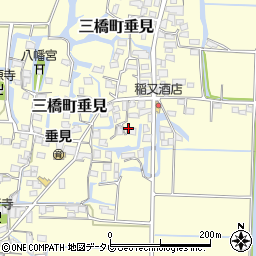 福岡県柳川市三橋町垂見913周辺の地図