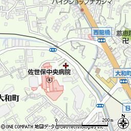 長崎県佐世保市大和町386-6周辺の地図