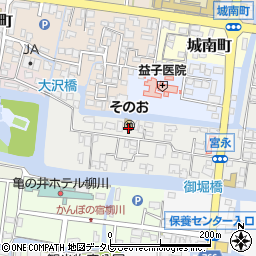 福岡県柳川市宮永町36周辺の地図