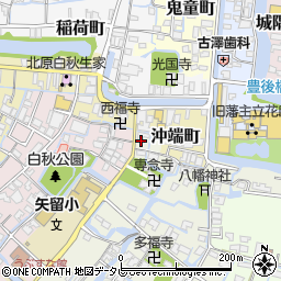 福岡県柳川市吉富町19周辺の地図