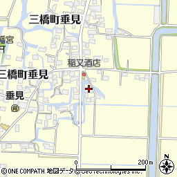 福岡県柳川市三橋町垂見893周辺の地図