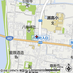 福岡県みやま市瀬高町下庄2460周辺の地図