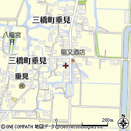 福岡県柳川市三橋町垂見899周辺の地図