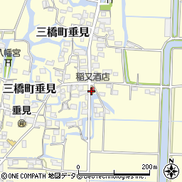 稲又酒店周辺の地図