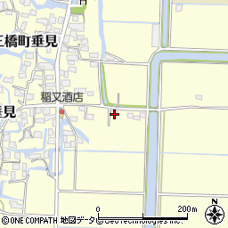 福岡県柳川市三橋町垂見855周辺の地図