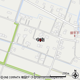 佐賀県杵島郡白石町中南1507周辺の地図