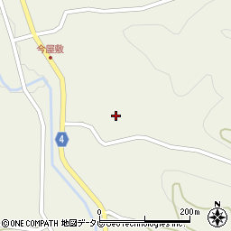 福岡県八女市立花町白木1118周辺の地図