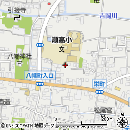 福岡県みやま市瀬高町下庄1377周辺の地図