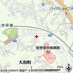 長崎県佐世保市大和町342周辺の地図