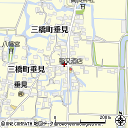 福岡県柳川市三橋町垂見429周辺の地図