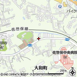 長崎県佐世保市大和町893周辺の地図