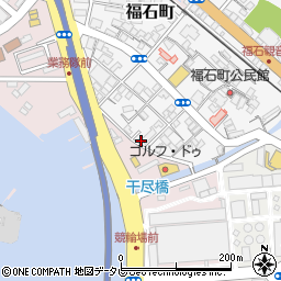 長崎県佐世保市福石町周辺の地図