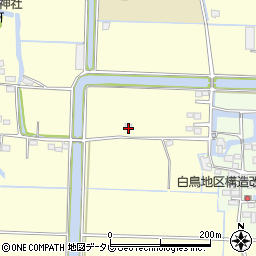 福岡県柳川市三橋町垂見1519周辺の地図