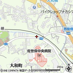 長崎県佐世保市大和町843周辺の地図