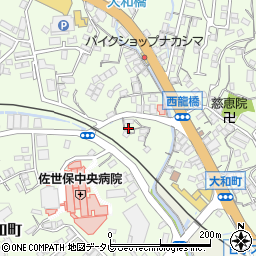 長崎県佐世保市大和町364周辺の地図