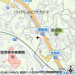 長崎県佐世保市大和町374周辺の地図