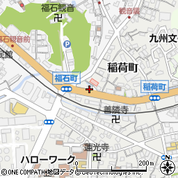 長崎県佐世保市稲荷町26-6周辺の地図