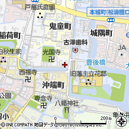 福岡県柳川市稲荷町3周辺の地図