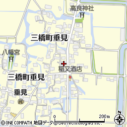 福岡県柳川市三橋町垂見426周辺の地図