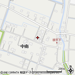 佐賀県杵島郡白石町中南2141周辺の地図