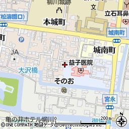 福岡県柳川市茂庵町2周辺の地図