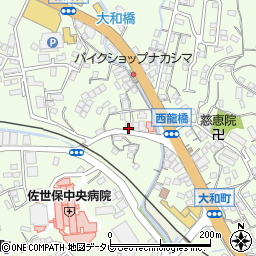 長崎県佐世保市大和町758周辺の地図