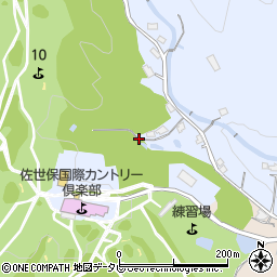 長崎県佐世保市口の尾町又周辺の地図
