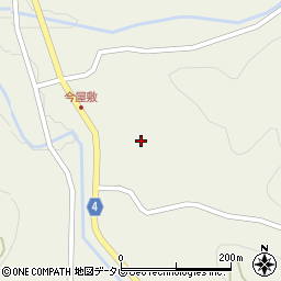 福岡県八女市立花町白木1055-1周辺の地図