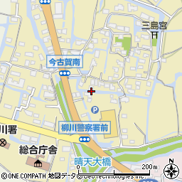 福岡県柳川市三橋町今古賀426周辺の地図