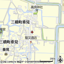 福岡県柳川市三橋町垂見831周辺の地図