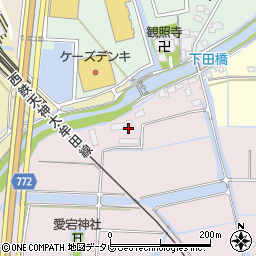 福岡県柳川市大和町徳益257-1周辺の地図