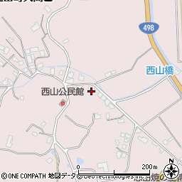 佐賀県嬉野市塩田町大字久間乙2558周辺の地図