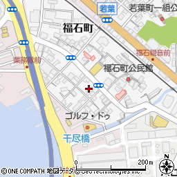 長崎県佐世保市福石町12周辺の地図