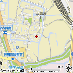 福岡県柳川市三橋町今古賀431周辺の地図