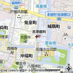 竹門橋周辺の地図