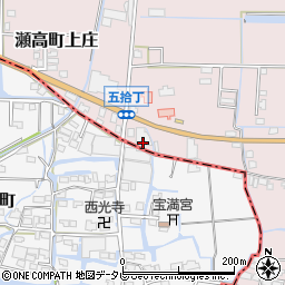 福岡県みやま市瀬高町上庄759周辺の地図