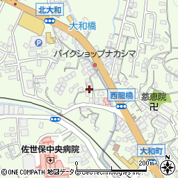長崎県佐世保市大和町785周辺の地図