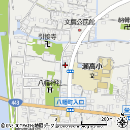 福岡県みやま市瀬高町下庄1343周辺の地図