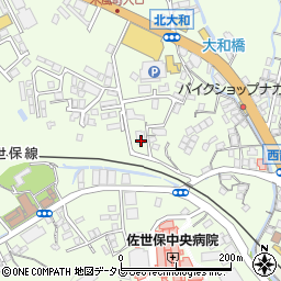長崎県佐世保市大和町850周辺の地図