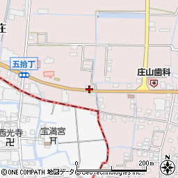 福岡県みやま市瀬高町上庄739周辺の地図