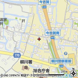 福岡県柳川市三橋町今古賀94周辺の地図