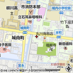 花雪生花店周辺の地図