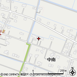 佐賀県杵島郡白石町中南1617周辺の地図
