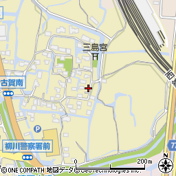 福岡県柳川市三橋町今古賀484周辺の地図