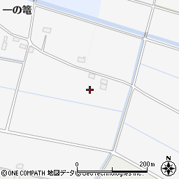 佐賀県杵島郡白石町一の篭2736周辺の地図