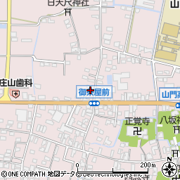福岡県みやま市瀬高町上庄1233周辺の地図