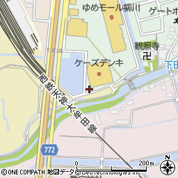 福岡県柳川市三橋町蒲船津1413周辺の地図