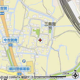 福岡県柳川市三橋町今古賀501周辺の地図