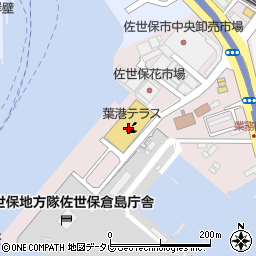 佐世保港国際ターミナルビル周辺の地図